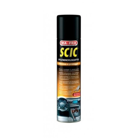 SCIC sprej na palubní desku renovuje a chrání 600ml, ORANŽOVÝ