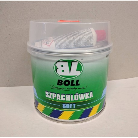 tmel polyester SOFT, světle šedý, 750g, BOLL