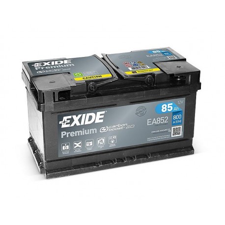 autobaterie EXIDE 12V / 85Ah, EN 800A Premium